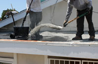 Shelf flat roofing repair